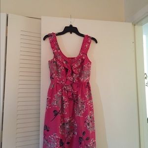 Elle Pink Floral Dress