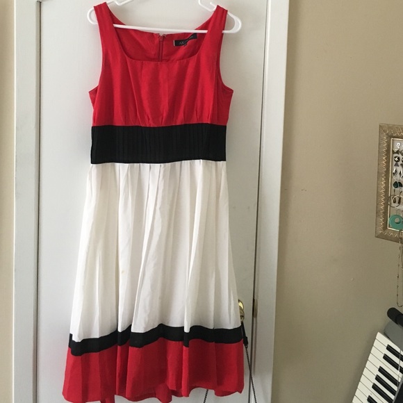 Anne Klein Dress. Fresh for summer! Cotton & Silk
