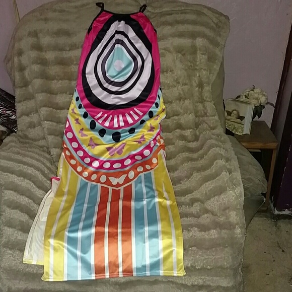 🍄 3 For$50🍄💟 SALE 💟 5🌟  Yellow Maxi Dress - Picture 3 of 3