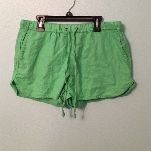 Linen J. Crew shorts - Picture 1 of 3