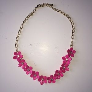 Cute, pink forever 21 flower necklace