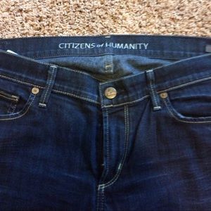 Citizens Of Humanity Dark Wash Kelly Fit Jeans.