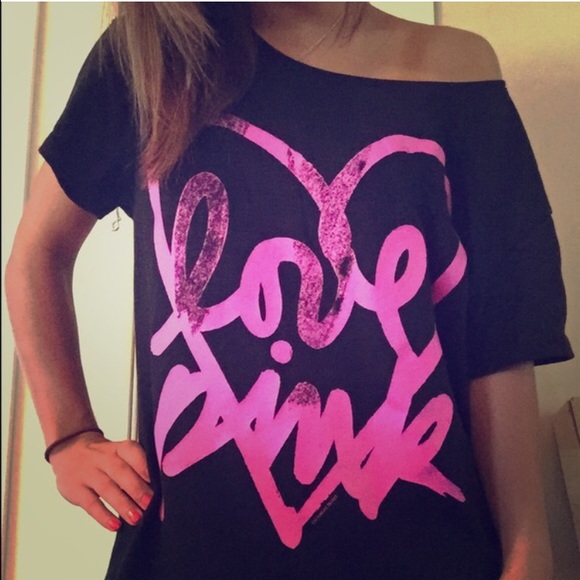 PINK Slouchy Tee