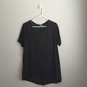 H&M sheer tshirt