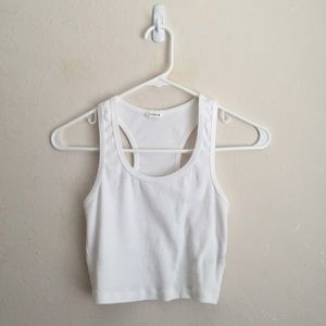 Garage crop top