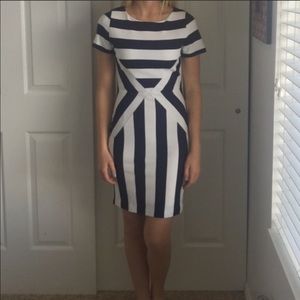 Flattering Striped Dress