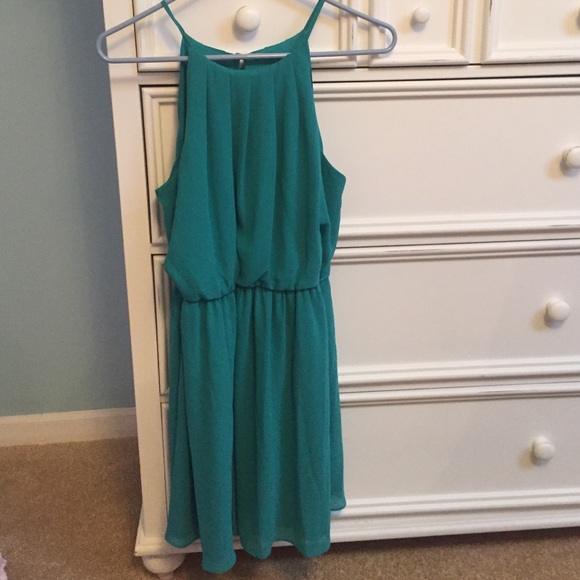Aqua Dress