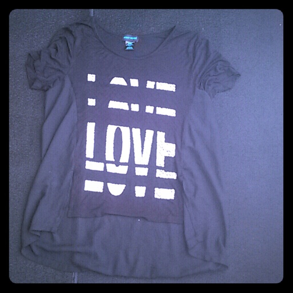 High low top with see threw back