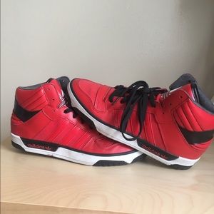 AdIdas Sneakers🎯 RED- Men size 10