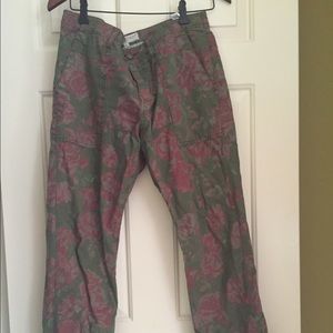 REDUCED Current Elliot Women's Floral Cargos