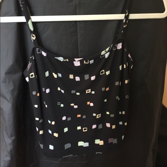 BCBGMaxAzria Cropped Cami