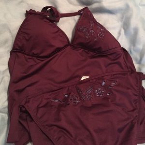 Perfect condition halter tie back swimsuit