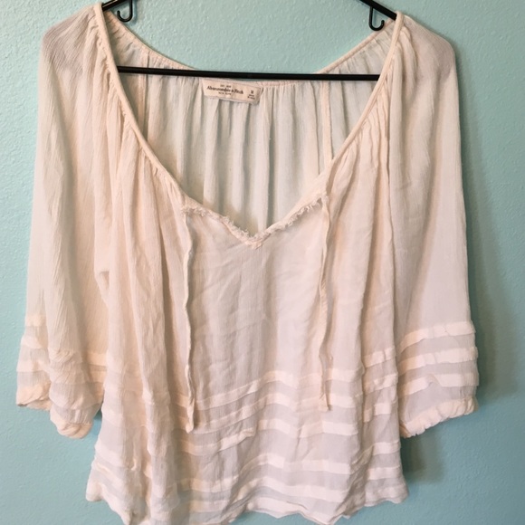 A&F cropped blouse - Picture 3 of 3