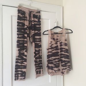 Silk Tie Dye 2-piece