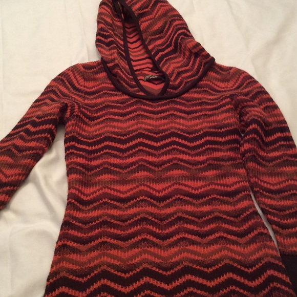 Parma dress XS dress with hood. 60% cotton