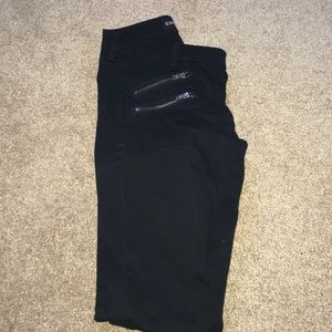 Cropped Stretch Skinny Leg Pants