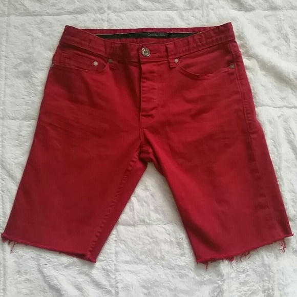 Red shorts