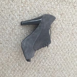 Ann Taylor Loft Peep Toe Lace up's