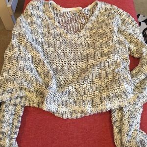 Cropped Knit Sweater- Marked down 7/10