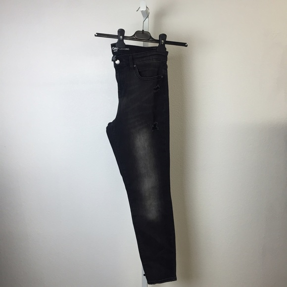 Gap Black Washed "Leggings" Jeans
