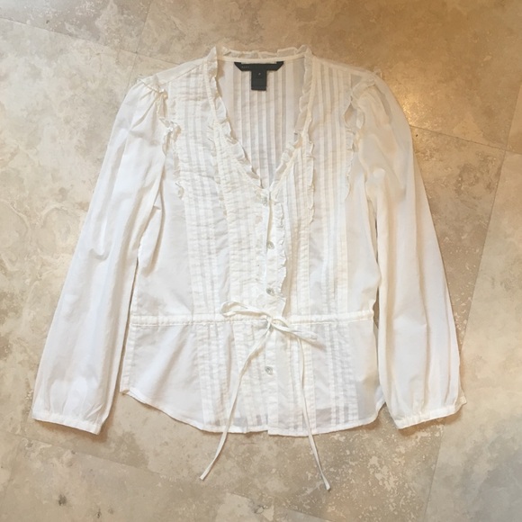 Marc by Marc Jacobs flowy white blouse