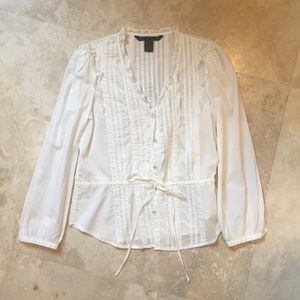 Marc by Marc Jacobs flowy white blouse
