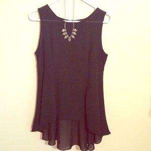 #13 🎉High-Low Lace Peplum