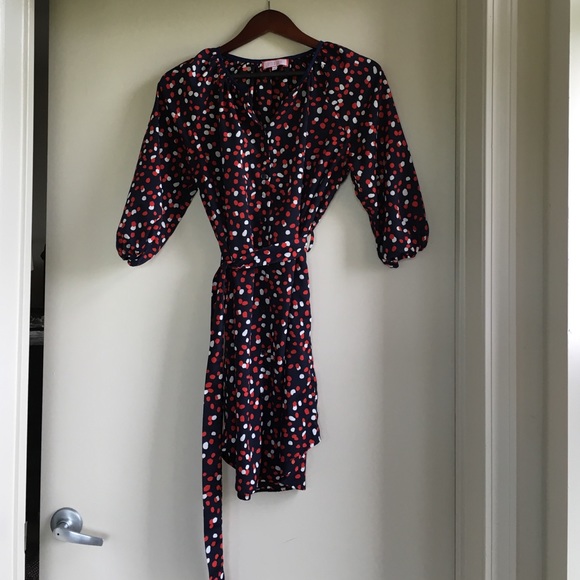 Red, White, and Blue Best Society Shirtdress