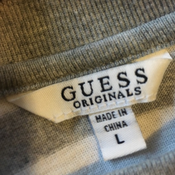 Gue$$ Jeans U.S.A (Grey size: Large) - Picture 2 of 3