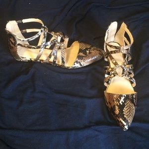 ASOS Snake print gorgeous flats