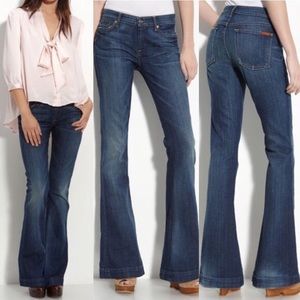 7 for all mankind jiselle phenomenal flare jeans.