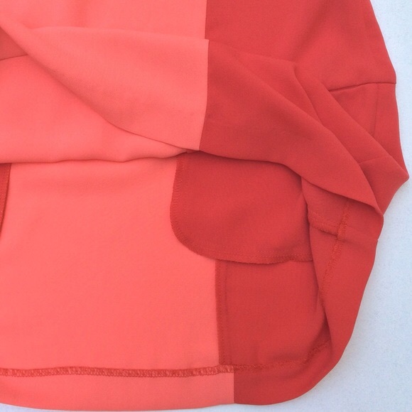 🎀Beautiful Coral Shift Dress - Picture 4 of 4