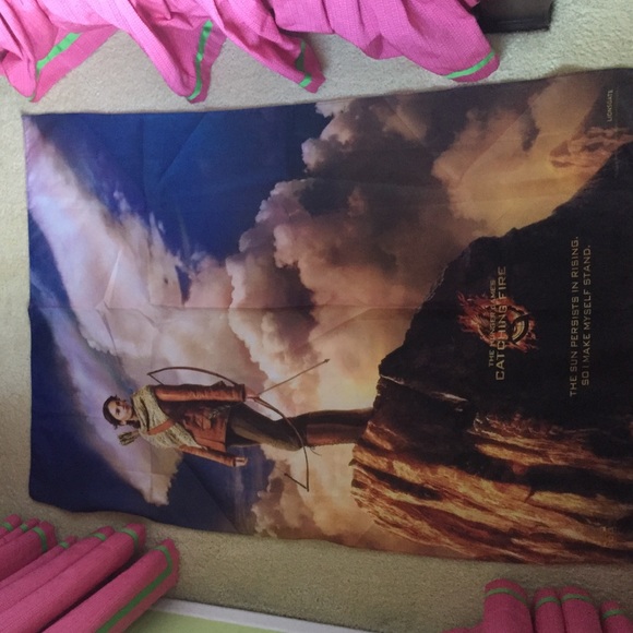 Catching Fire Fabric Poster - Picture 1 of 1