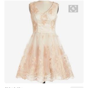 NWT gorgeous cream lace dress!