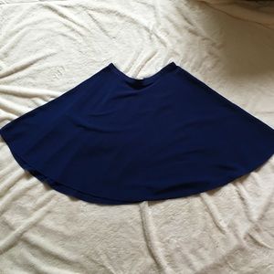 Royal blue Banana Republic circle skirt