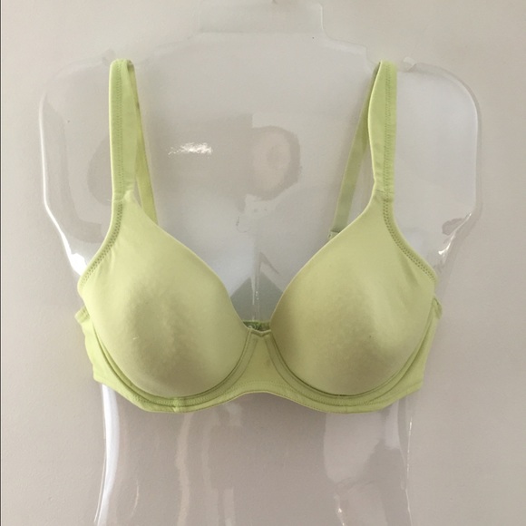 Victoria Secret Underwire Bra Size 34C Lime Green