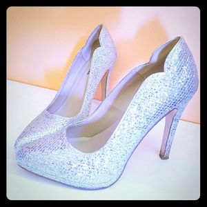 Sparkly pumps
