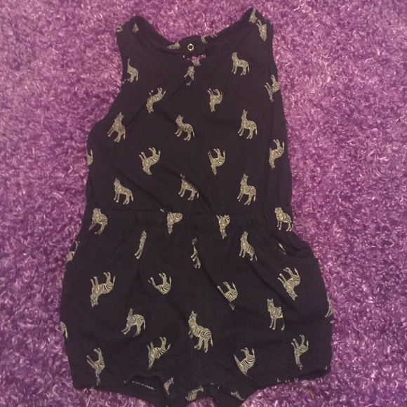 Zebra romper