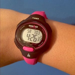 Water resistant ironman watch