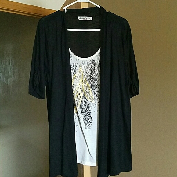2 piece shirt/tank