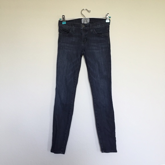 Current/Elliot dark grey cropped Jean