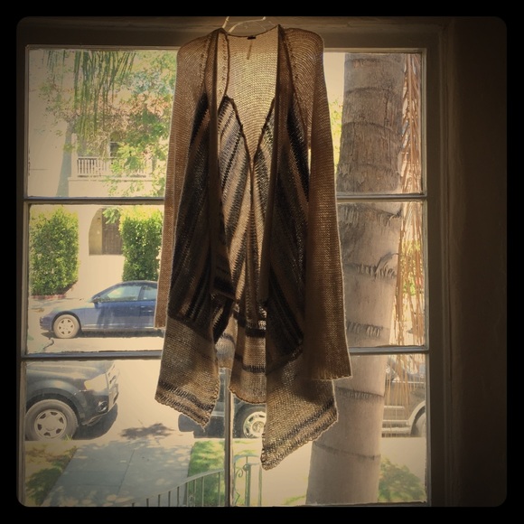 Free People long line cardigan