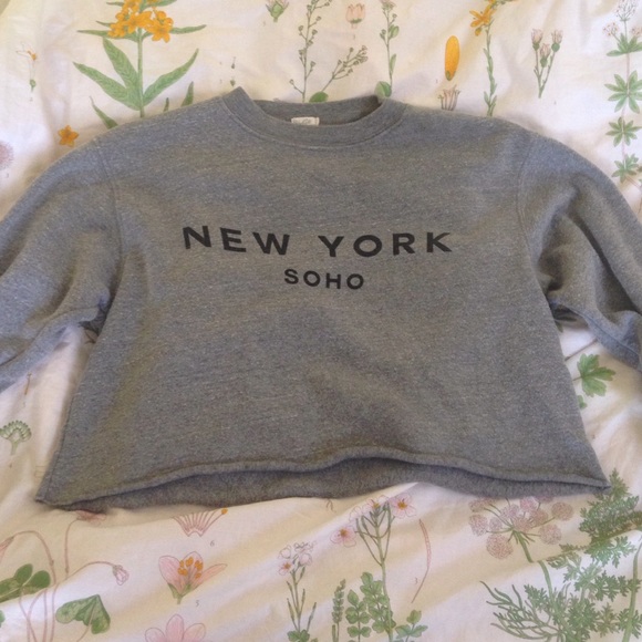 Cropped New York Sweater