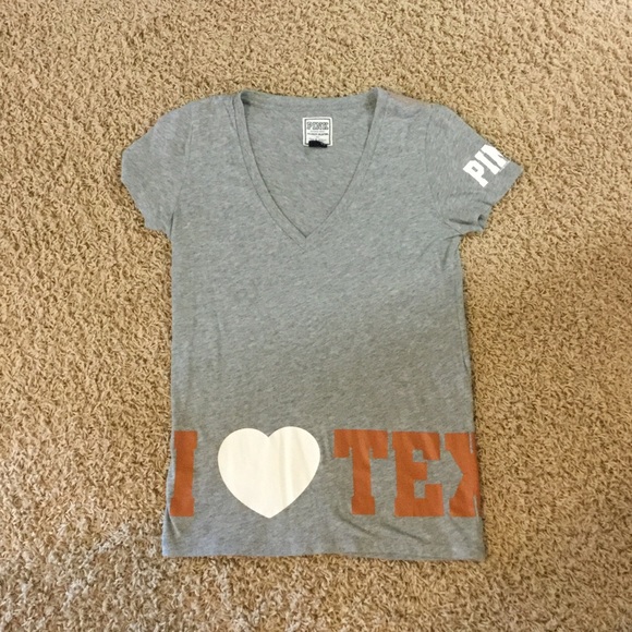 PINK Texas Longhorn Shirt