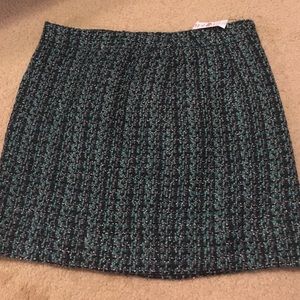 J.Crew wool mini skirt