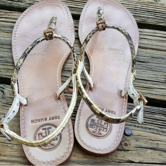 SOLD Tory burch sandals - Picture 3 of 4
