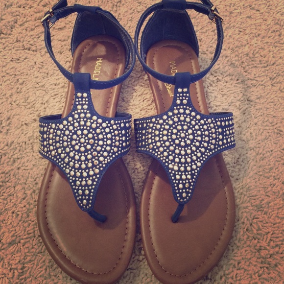 Dark Blue summer sandals