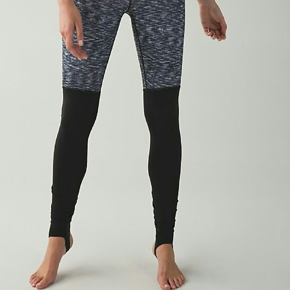 Lululemon grey and black leggings