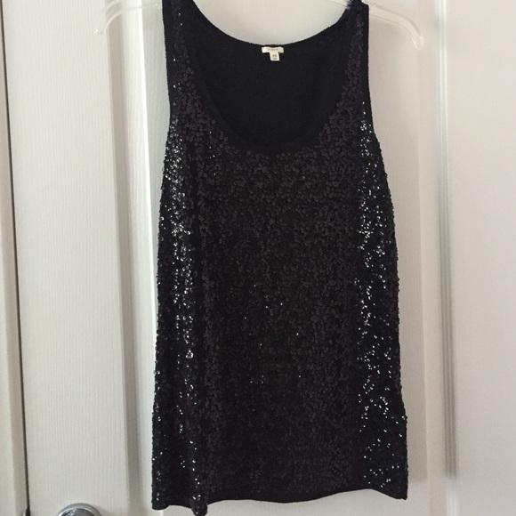 J Crew sequined tank top