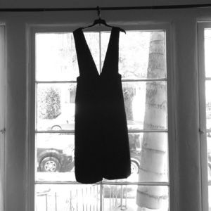 Black Deep V Jumpsuit